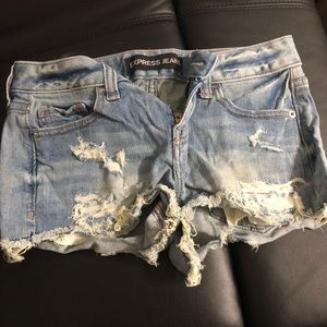 Express Size 00 shorts